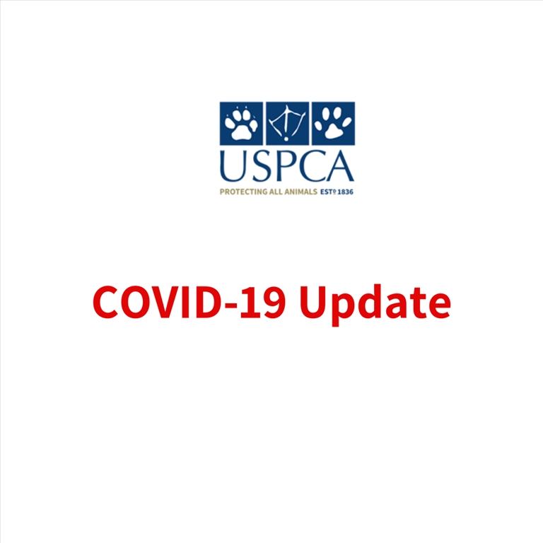Covid 19 Uspca Veterinary Service Update