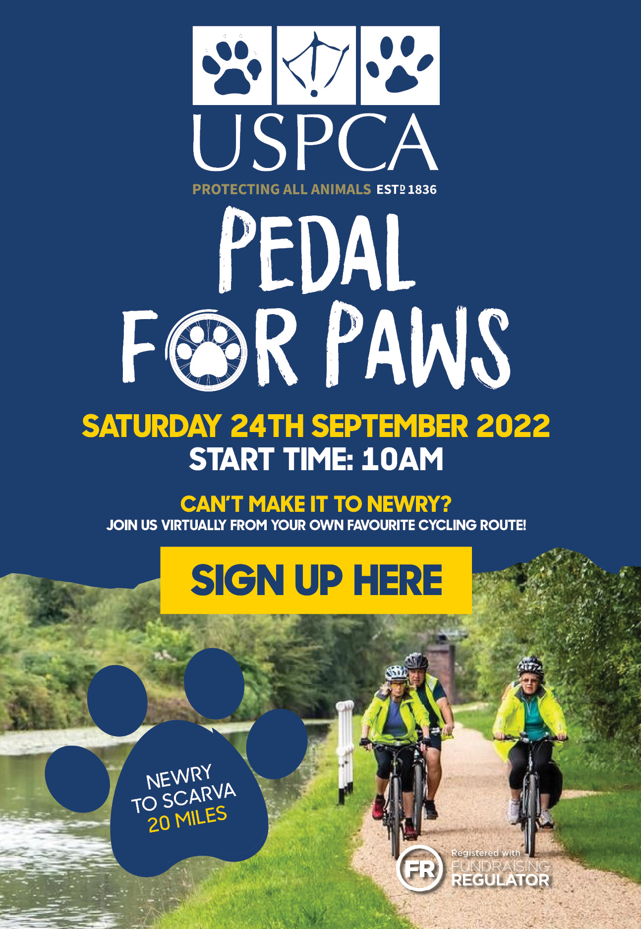 Pedal for Paws 2022